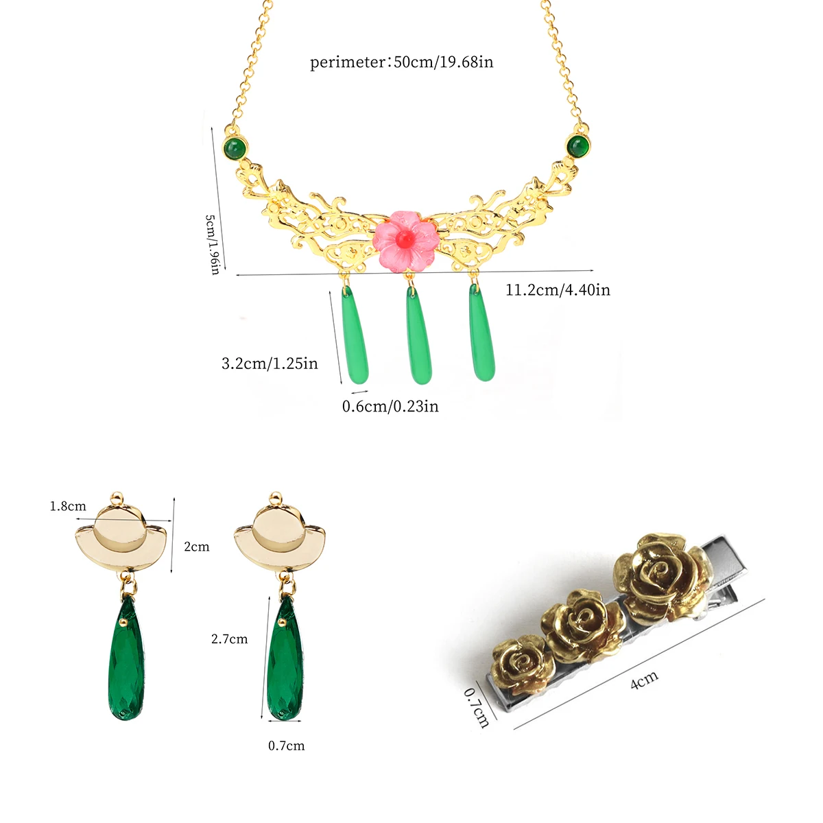 Anime The Apothecary Diaries‌ Mao Mao same style earrings necklaces hairpins Cosplay accessories props women's jewelry gifts
