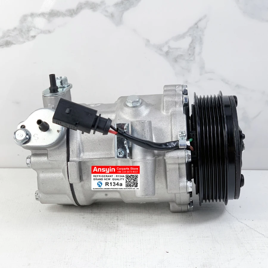 AC Compressor 1S0820803A 1S0820803B 1S0820803C 2E2110290 3B2710628 2E1510354 SD6V12 For VW UP Polo Skoda Citigo SEAT Mii
