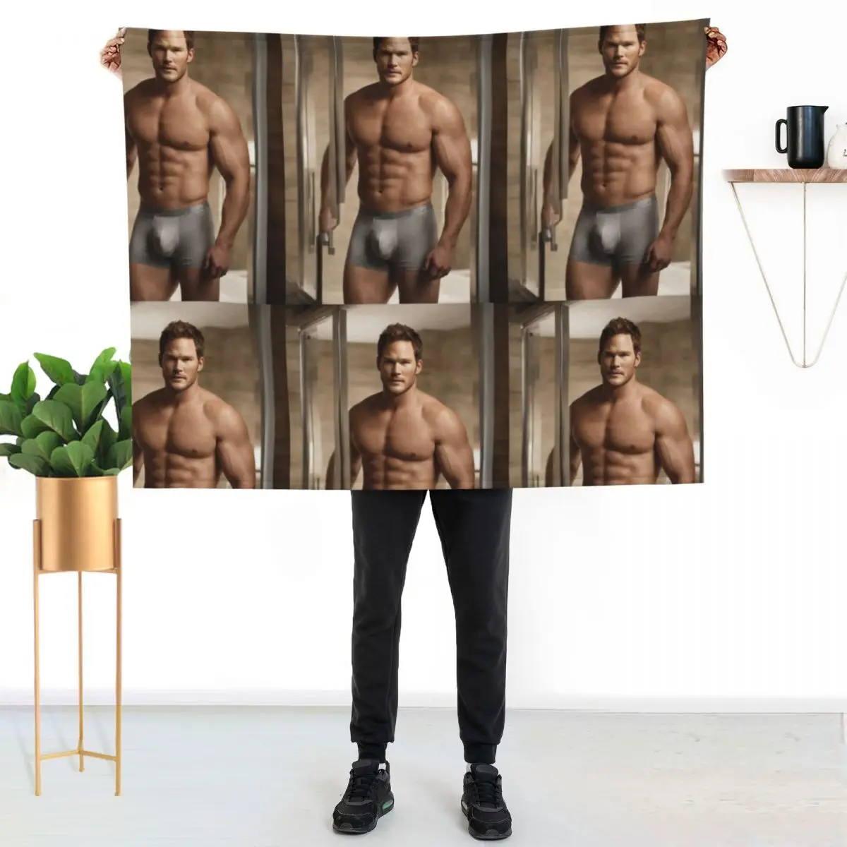 Chris pratt handsome Throw Blanket Hair Blankets For Baby Loose Luxury Designer bed plaid Plaid Blankets