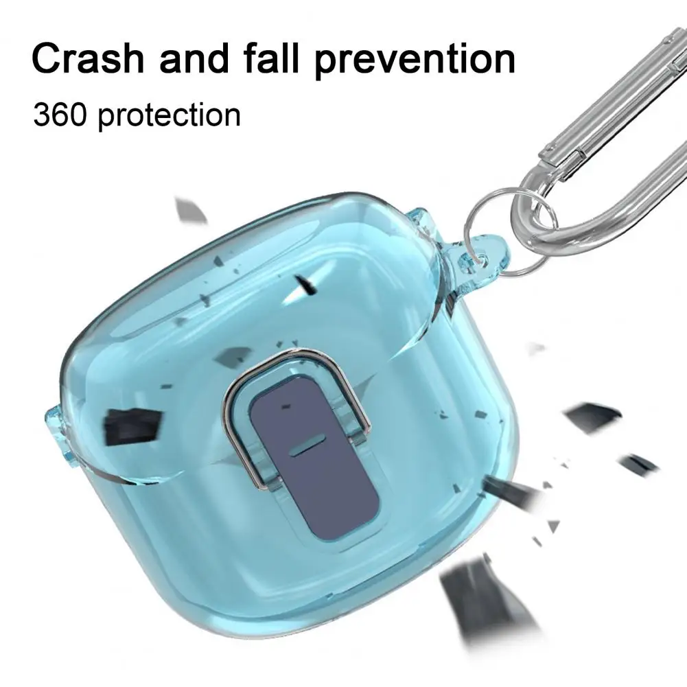 Прозрачный защитный чехол для наушников, мягкий ТПУ, водонепроницаемый беспроводной Bluetooth-гарнитура, защитный чехол для наушников JBL Tune Flex