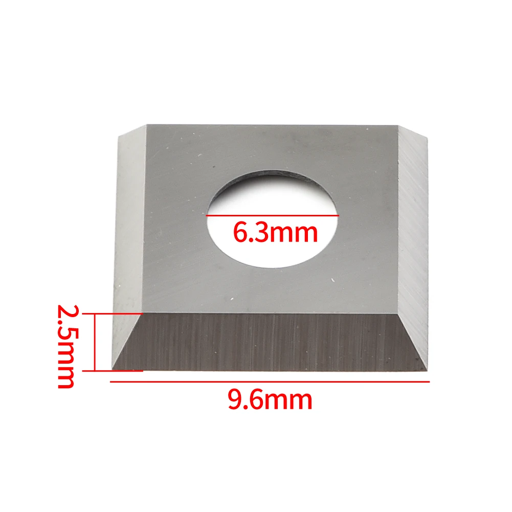 Brand New Carbide Inserts Cutter Inserts Straight Face Tools 10pcs/box 15x15x2.5mm For Woodworking Planer Head