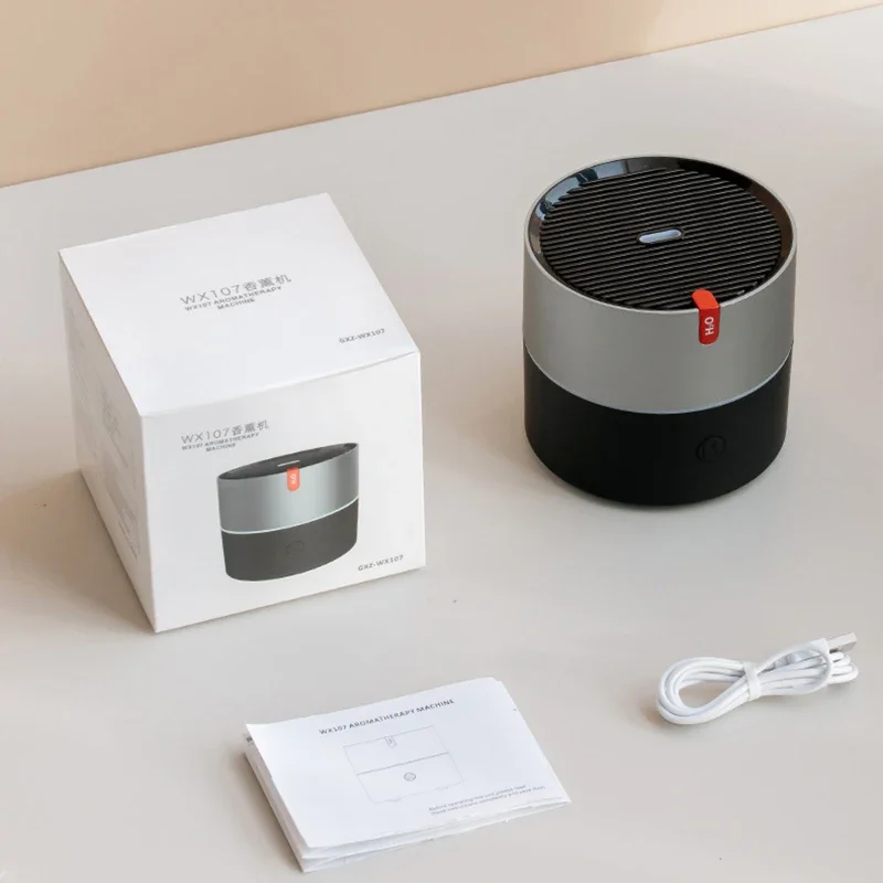 Humidificador Xiaomi, difusor de aromaterapia, humidificador de aire de aceite esencial ultrasónico eléctrico, generador de niebla de 2 modos con luz nocturna