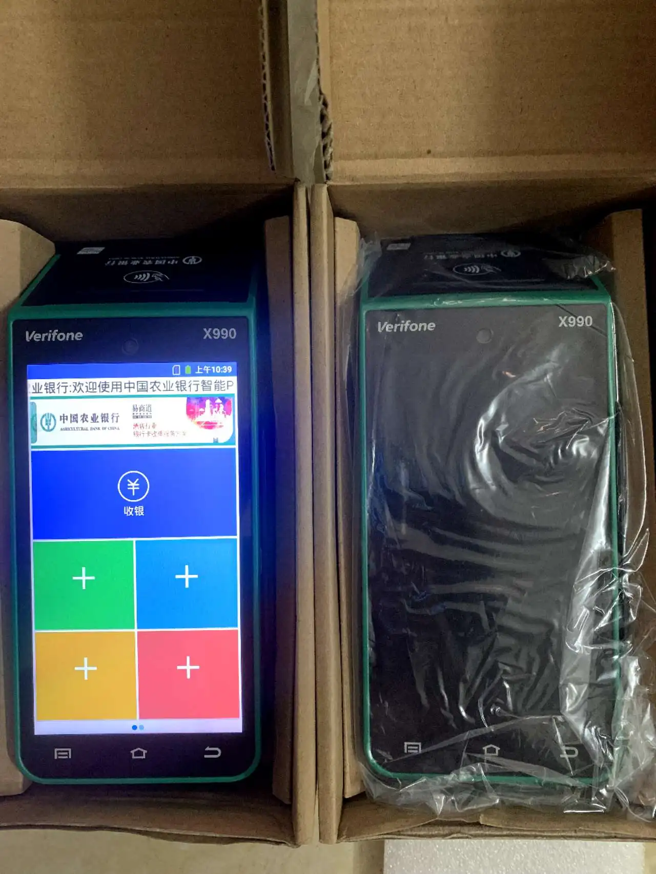 USED Verifone X990 Pos Android with chinese app no technical support