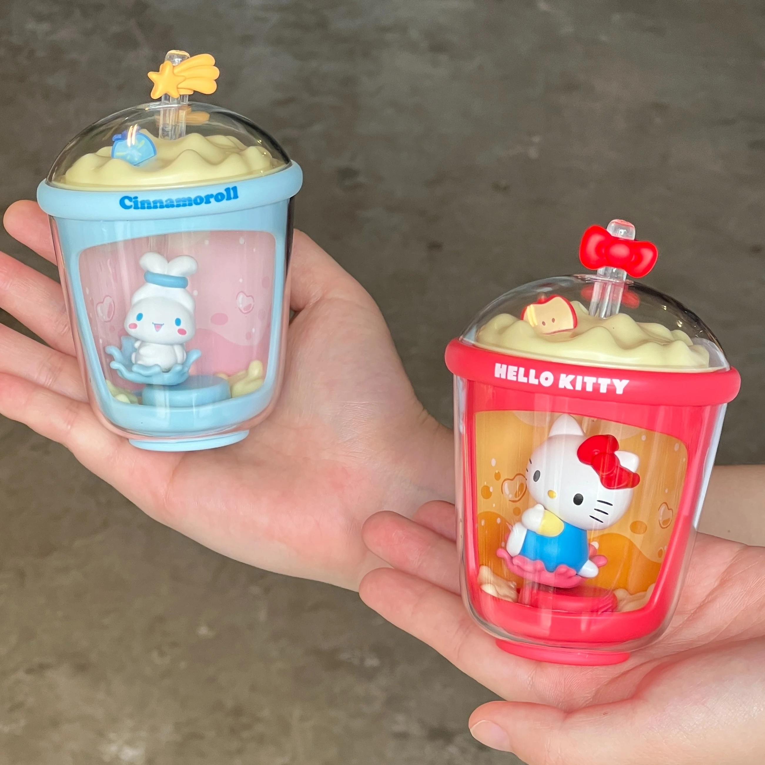 Cartoon Sanrio Milk Tea Cup Series Shake Blind Box Cute Sanlio