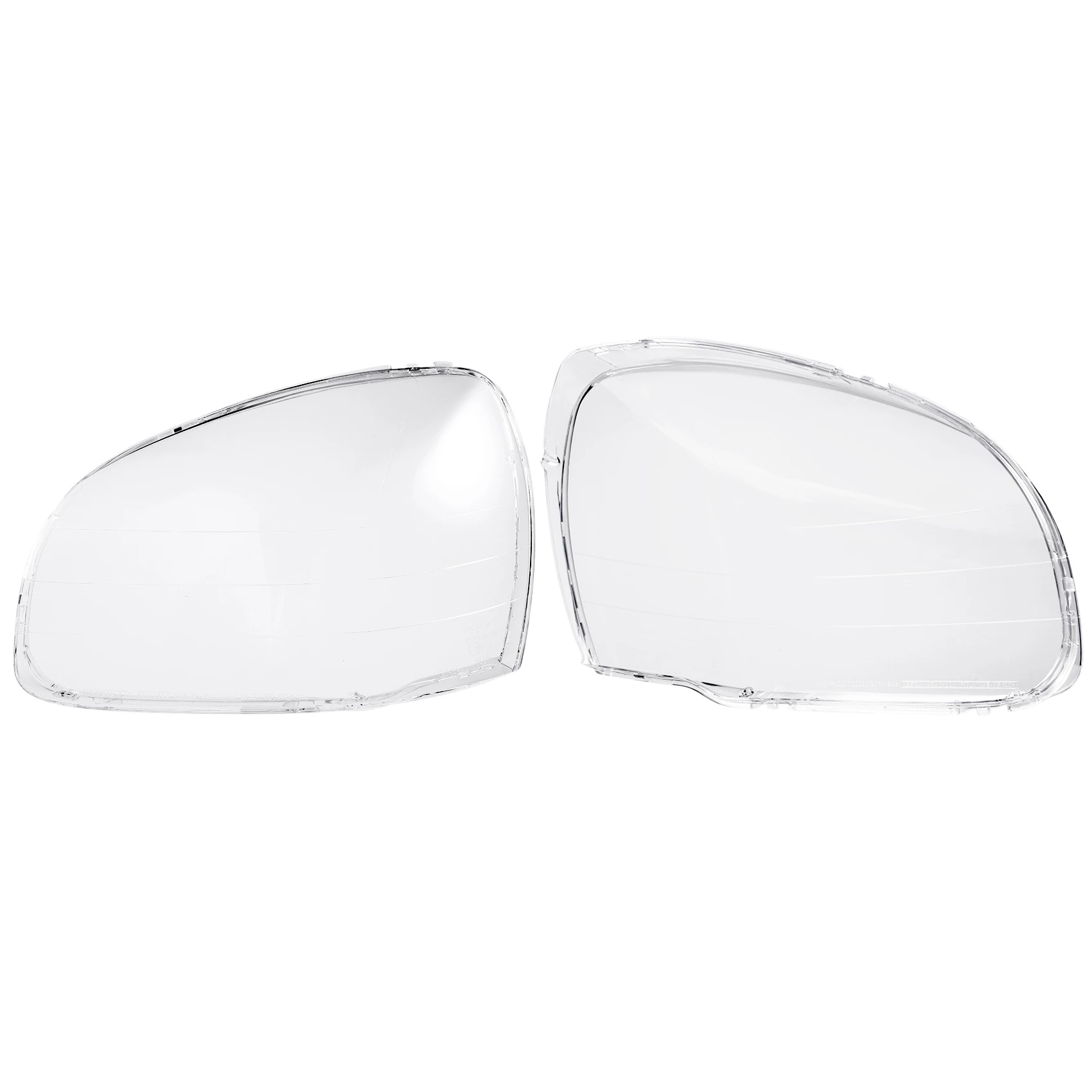 1 Pair for Hyundai Santa Fe 2001 02 03 04 05 2006 Car Headlight Lens Cover Head Light Lampshade Front Auto Light Shell