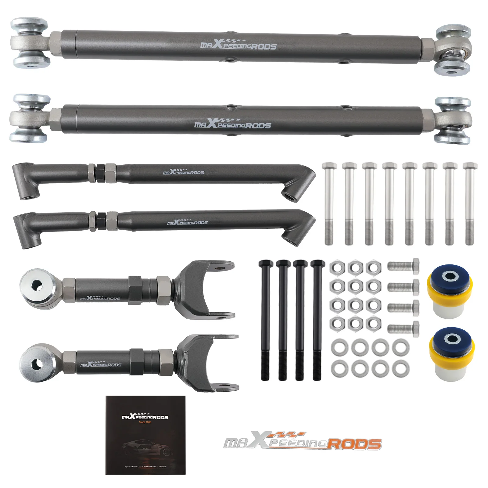 

Rear Lower Upper Control Arms Trailing Arm for Pontiac GTO LeMans Tempest 68-72