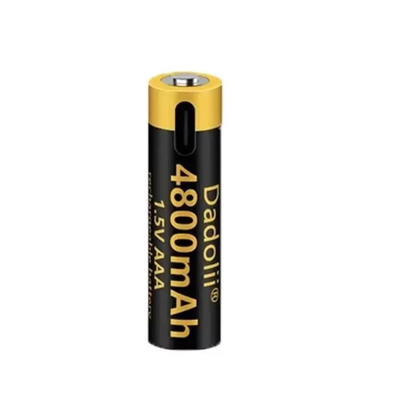 AAA 1.5V 4800mAh USB Li-ion Rechargeable Battery for Toys MP3 Player Keyboard, Fast Charging Long Lasting Power