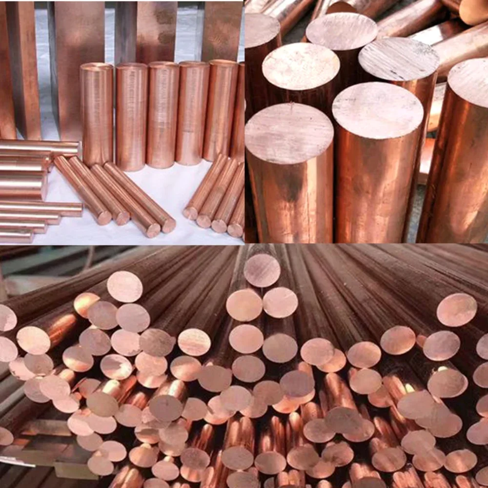 Copper rod Φ 2-16mm diameter 500mm length High Quality Straight red copper Solid bar 16 17 18 19 20 21 22 23 24 25mm