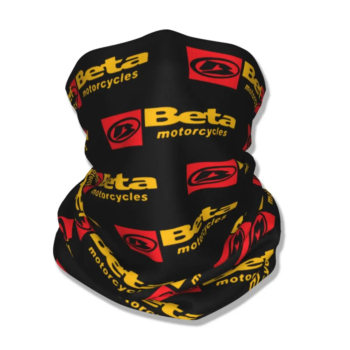 Beta Race Motor Bandana Neck Gaiter Printed Motorcycles Wrap Scarf Multi-use Face Mask Cycling for Men Women Adult Winter