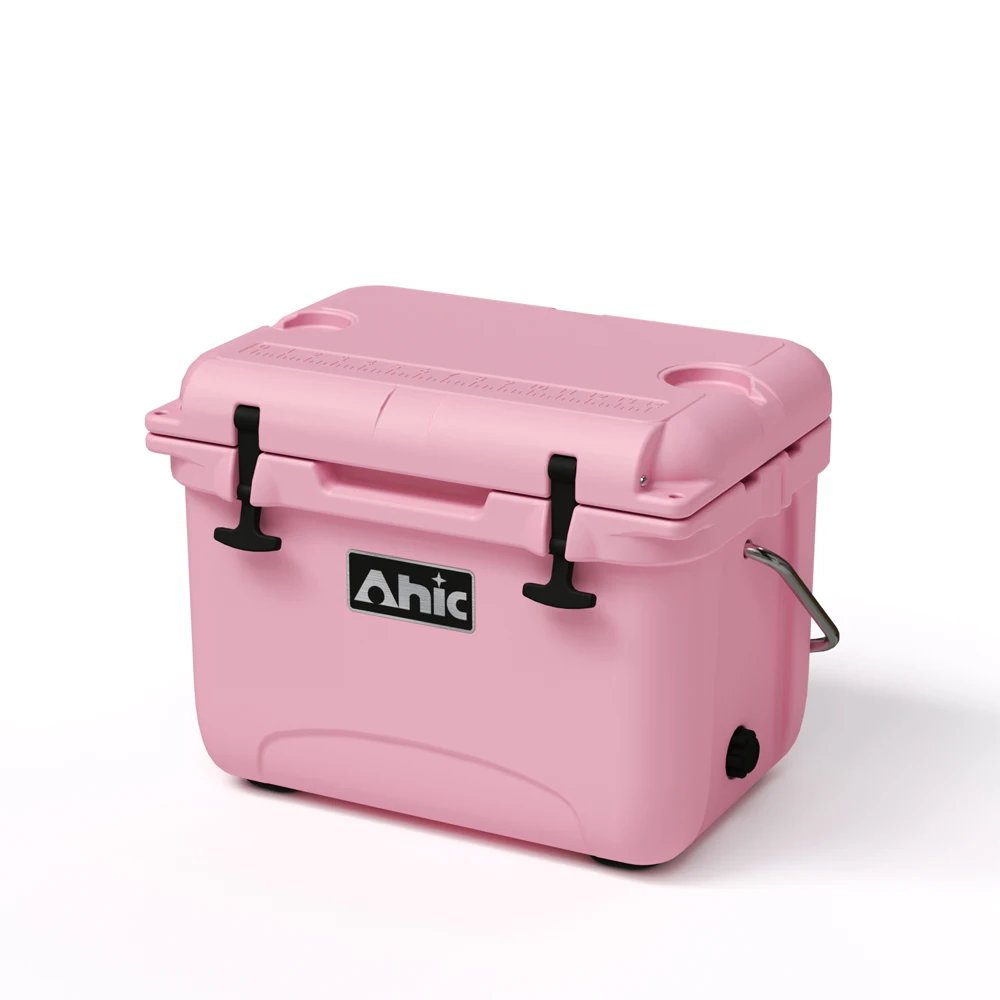20L Modern Eco-Friendly PE Cooler Insulated Waterproof 5 Days Ice Retention for Wine Travel Outdoor Camping Fishing Ice Box
