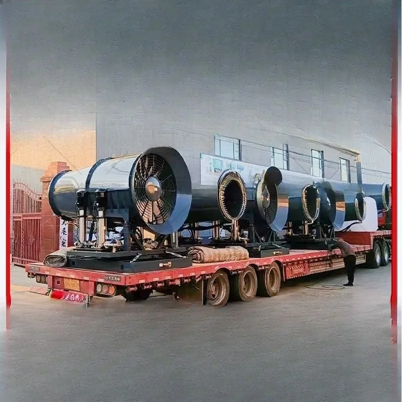Industrial fog cannon machine: Fully automatic mobile eco-friendly sprayer for construction site coal mine dust removal