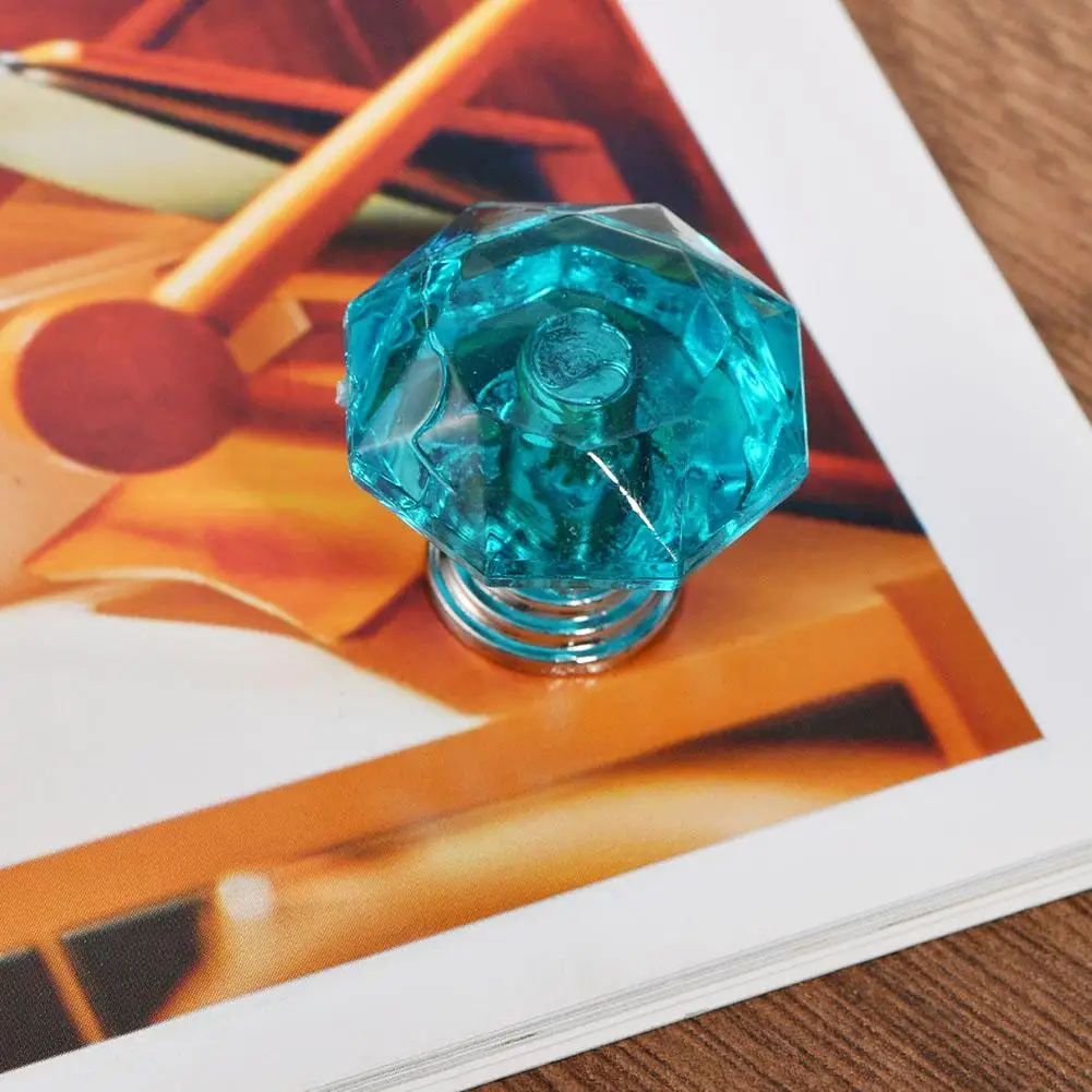 Acrylic Handle Diamond Crystal Cabinet Handles Wardrobe Shoebox Handles Closet Door Drawer Knobs Cabinet Handles Furniture Handl