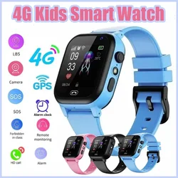 4G Kids Smartwatch SOS GPS Location Video Call Analogue Card Kids Smartwatch Camera Waterproof Watch Boy Girls Upgrade 2025 New