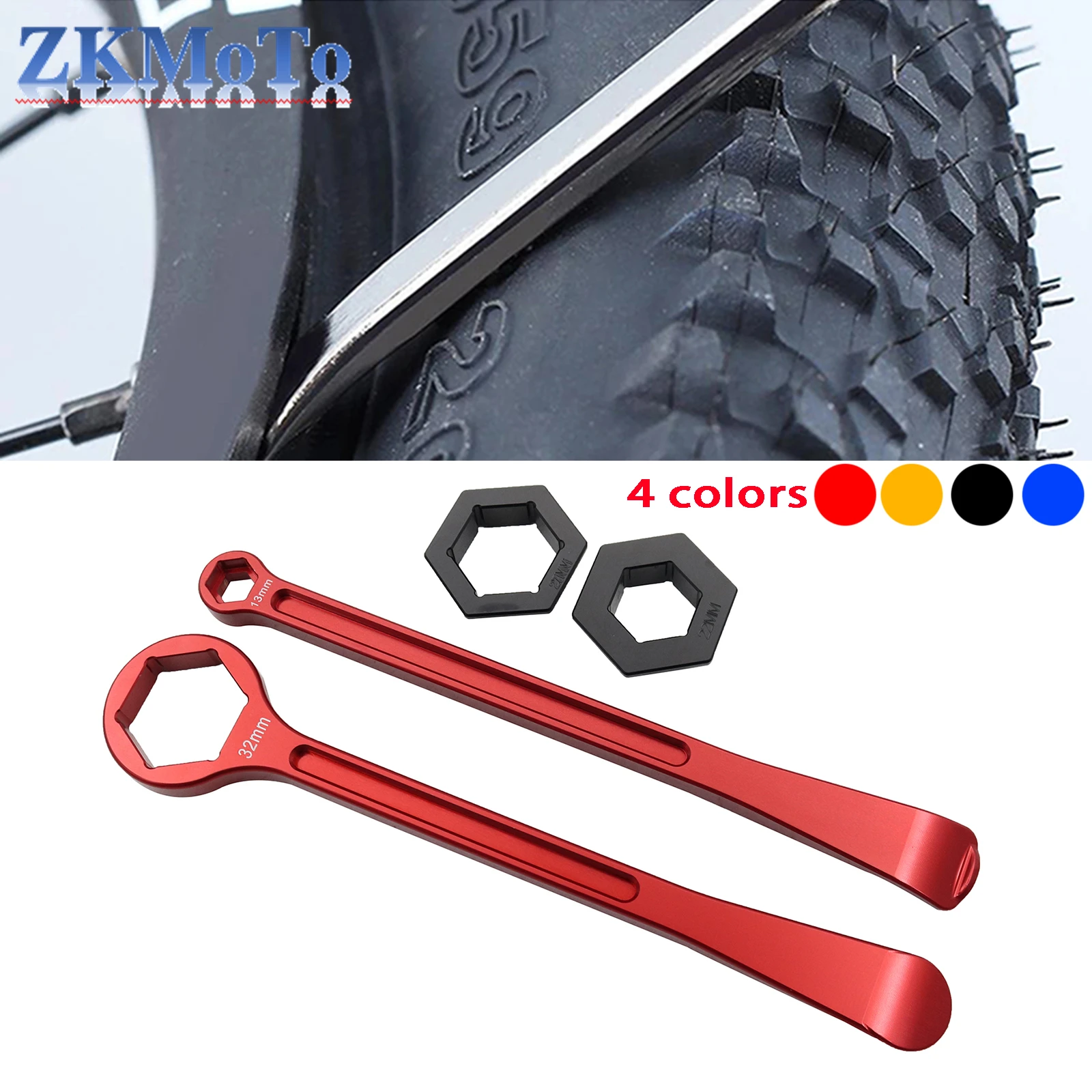 10/12/13/22/27/32mm Tyre Tire Lever Wrench Spanner Tool For KTM 690 950 990 1050 1090 1190 1290 Super Moto Enduro Duke Adventure