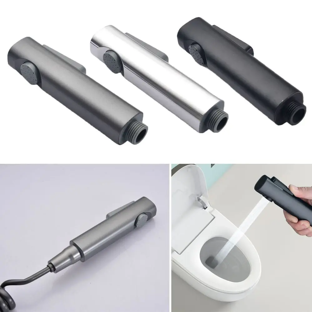 Kreatywny ręczny pistolet natryskowy do toalety Łazienka damska Spryskiwacz Bidet Kran Spryskiwacz Samoczyszcząca głowica prysznicowa