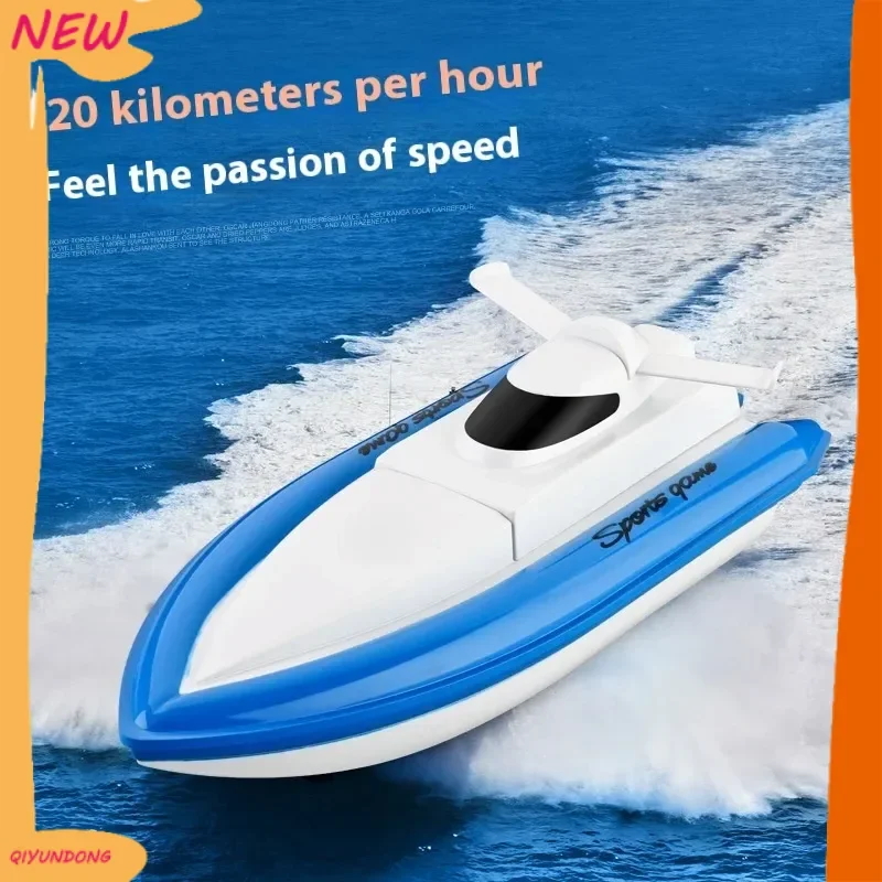 

Upgraded Remote Control 2.4g High-Speed Boat 20km/H Simulation Children's Water Toy Model for Competition