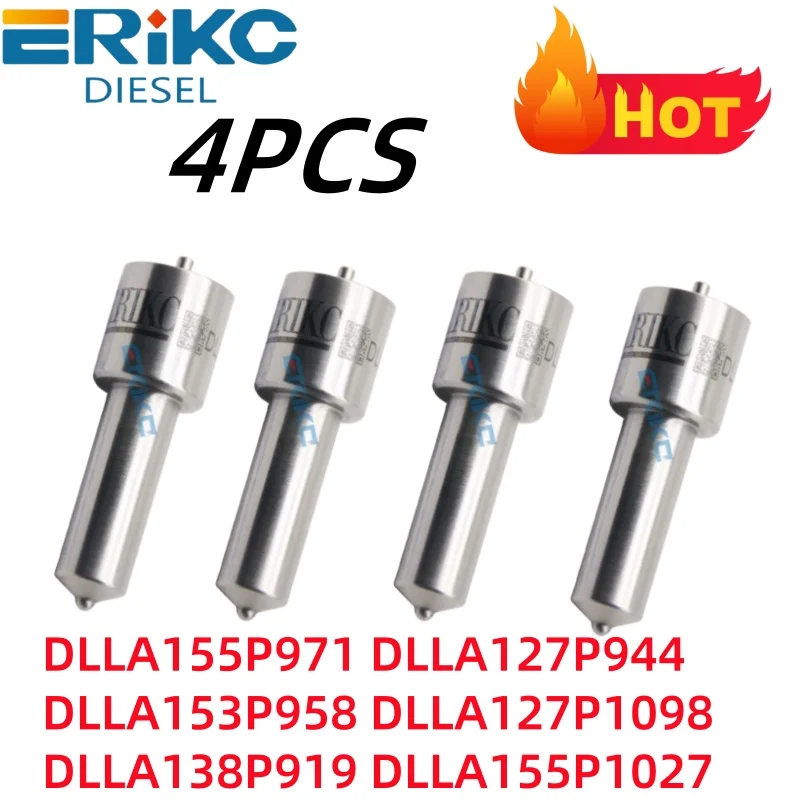 

4PCS DLLA155P971 DLLA127P944 DLLA153P958 DLLA127P1098 DLLA138P919 DLLA155P1027 for DENSO Diesel Injector Nozzle