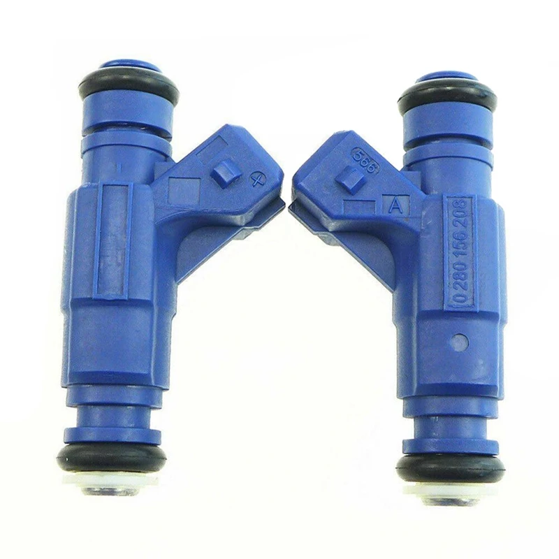 2PCS 1202863 0280156208 Fuel Injector With Pigtail Harness For Polaris RZR Sportsman Ranger EFI 700 800 2005-2014