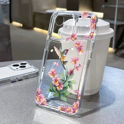 Çiçek temizle vaka Samsung Samsung 5G A54 A53 A52 A51 A35 A34 A33 Case A24 A23 A22 A14 A13 S24 Ultra S23 S22 artı S21 S20 FE kapak