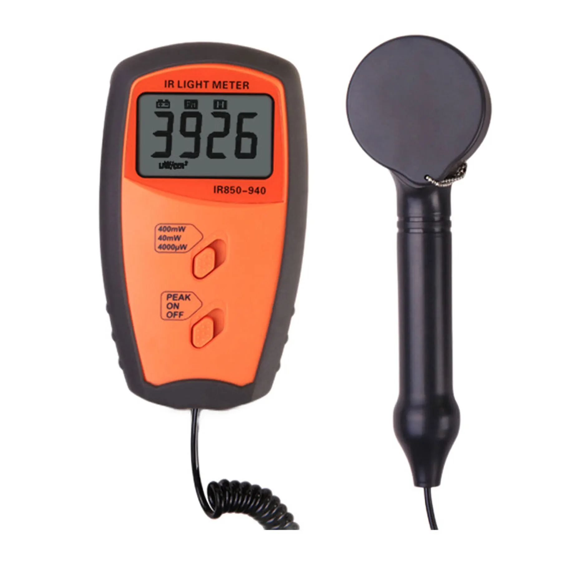 IR LIGHT METER IR850-940 SIPIN sensors and precision filters Infrared radiation intensity 1μW/cm2-400 mW/cm2