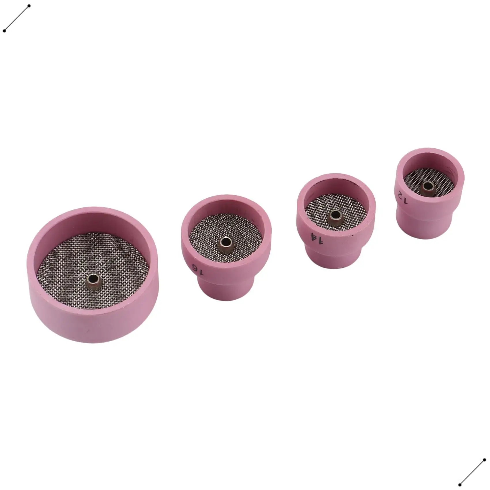 Nozzle Cups Strainer Mesh Collet Gas Lens For WP17/18/26 Welding Accessories Tool Kit