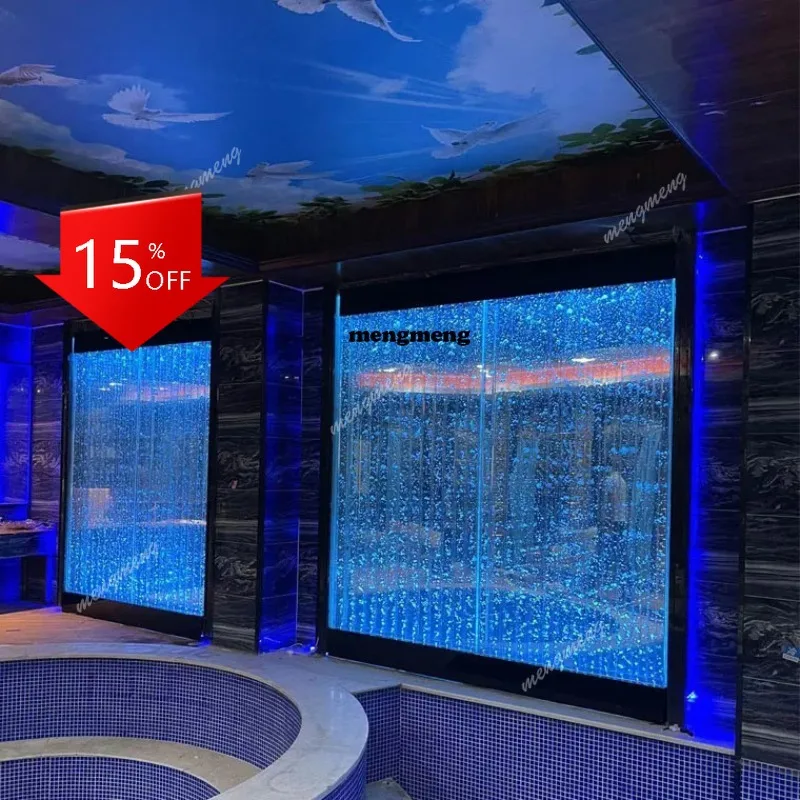 01A Curtain Wall Bubble Wall Subareas Screens Entrance Decoration Background Wall Customizab