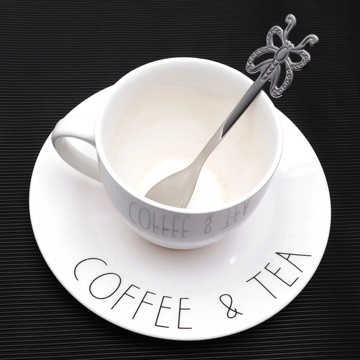

1PC Stainless Steel Fruit Spoon Kitchen Tableware Creative Fruit Fork Spoon for Home Bar Kitchen (Butterfly Spoon)