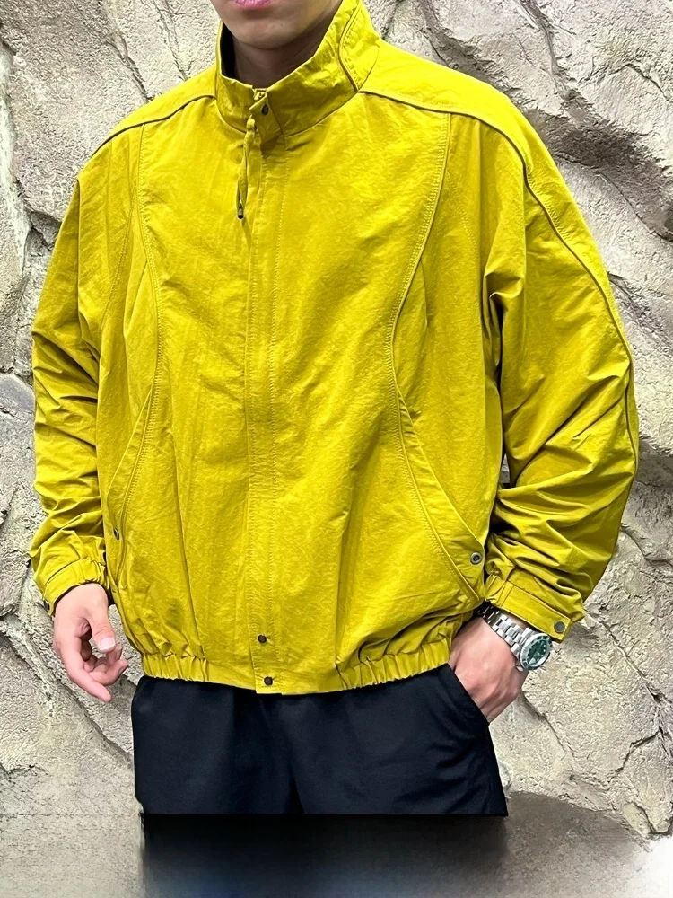 

Мужская короткая куртка Harrington New Style для активного отдыха, свободная рабочая куртка, повседневная ветровка, новинка весеннего сезона, полиэстер