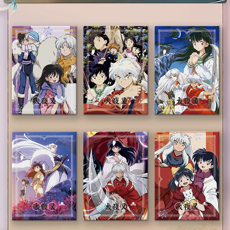 New LEKA Inuyasha Collection Cards Hobby Anime Game Card Doujin Booster Box Children Toy Gifts Rare SSP CP Cards