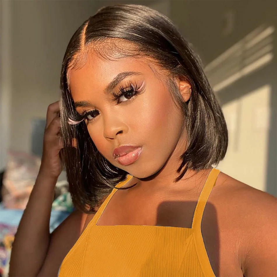 Bob Wig Human Hair … - image