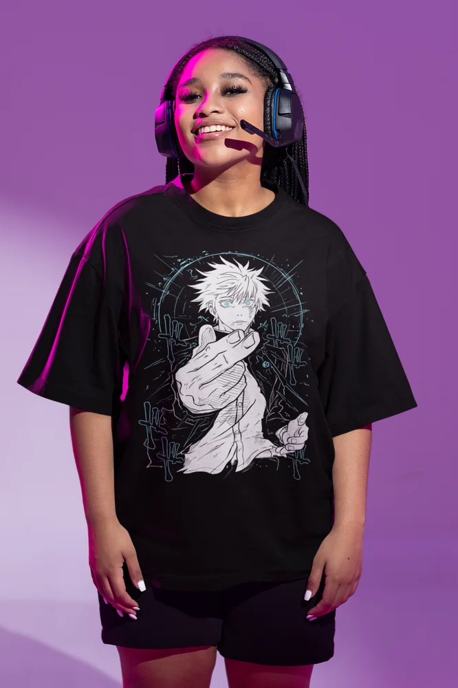 Jujutsu Kaisen Sukuna Gojo Satoru T-Shirt Megumi Itadori gift shirt All Size