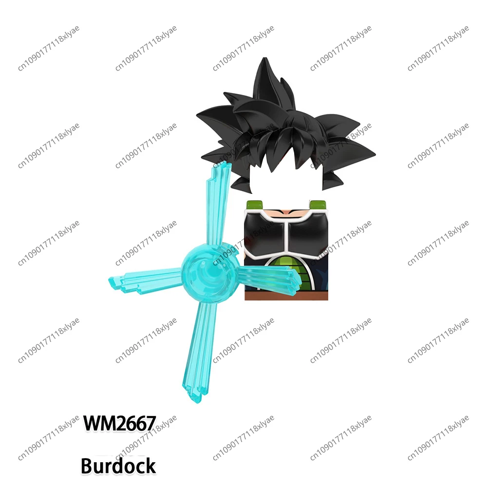 The Action Figures Weapons Pants Hair Parts Model Blocks MOC Bricks Set Gifts Toys For Children WM6177 - view 6