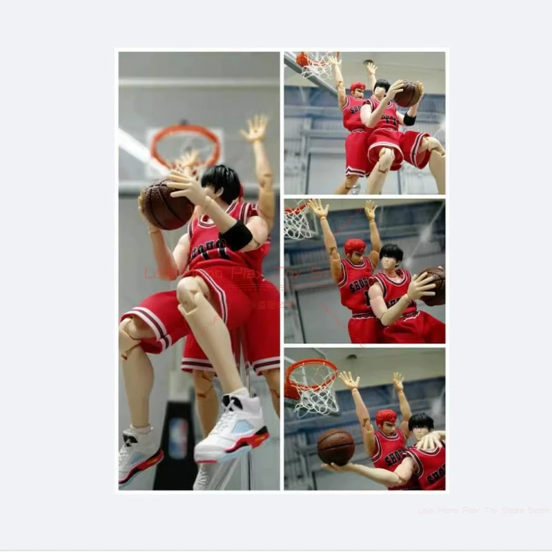 شخصيات Great Sage Model GT Slam Dunk المتوفرة: ساكوراجي، روكاوا، ميتسوي، مياجي، أكاجي، كوجور، مدرب أنزاي وأفراد الفريق