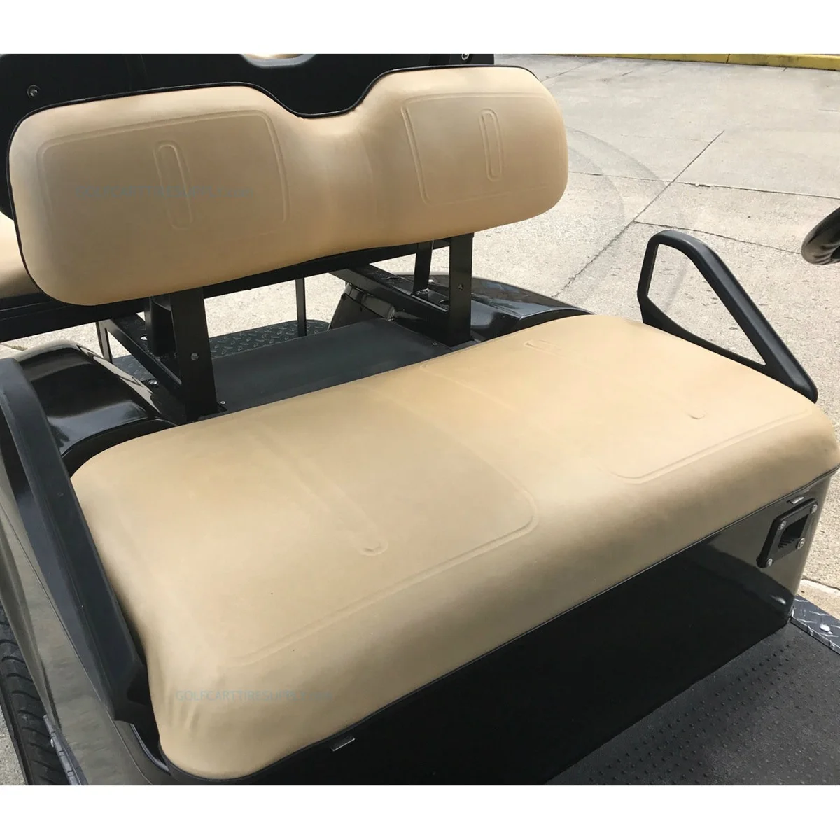 Cubierta inferior del asiento delantero y respaldo para EZGO TXT, carrito de Golf bronceado, 1 Juego