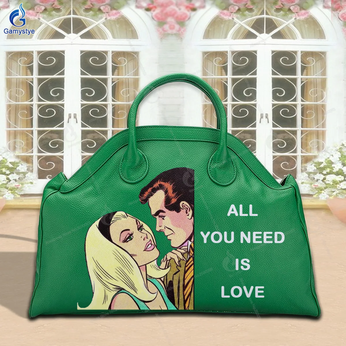 

Art Men and women looking at each other Print Customize Totes Shoulder Bags Sac De Luxe Femme Luxury Bags Women Free Shipping