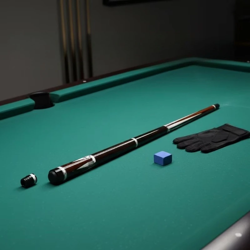 Professional High Quality Maple Billiard Cue with Forearm 1/2 Split Design 12.5mm Tip for Nine-ball Pool