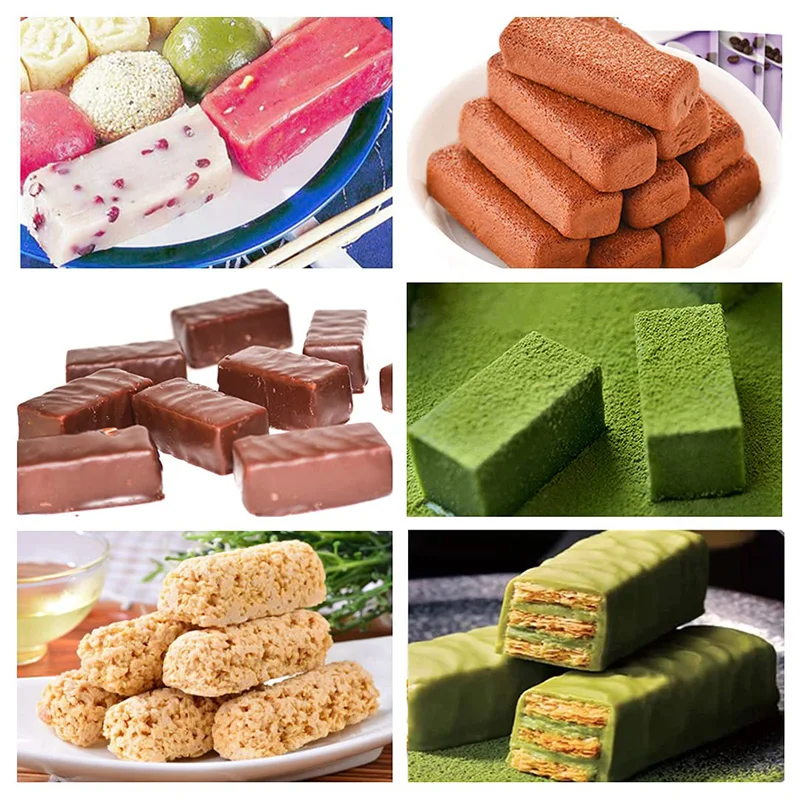 Rectangle Silicone Candy Molds for Baking Energy Bars Chocolate Bar Mold Protein bars Cornbread Pudding 12-Cavity Butter Mould