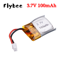 3.7v 100mah Lipo Battery For FQ777-124 Hubsan Q4 Wltoys V272 V282 V292 Rc Quadcopter Spare Parts 651620 Drone Battery 1-10Pcs