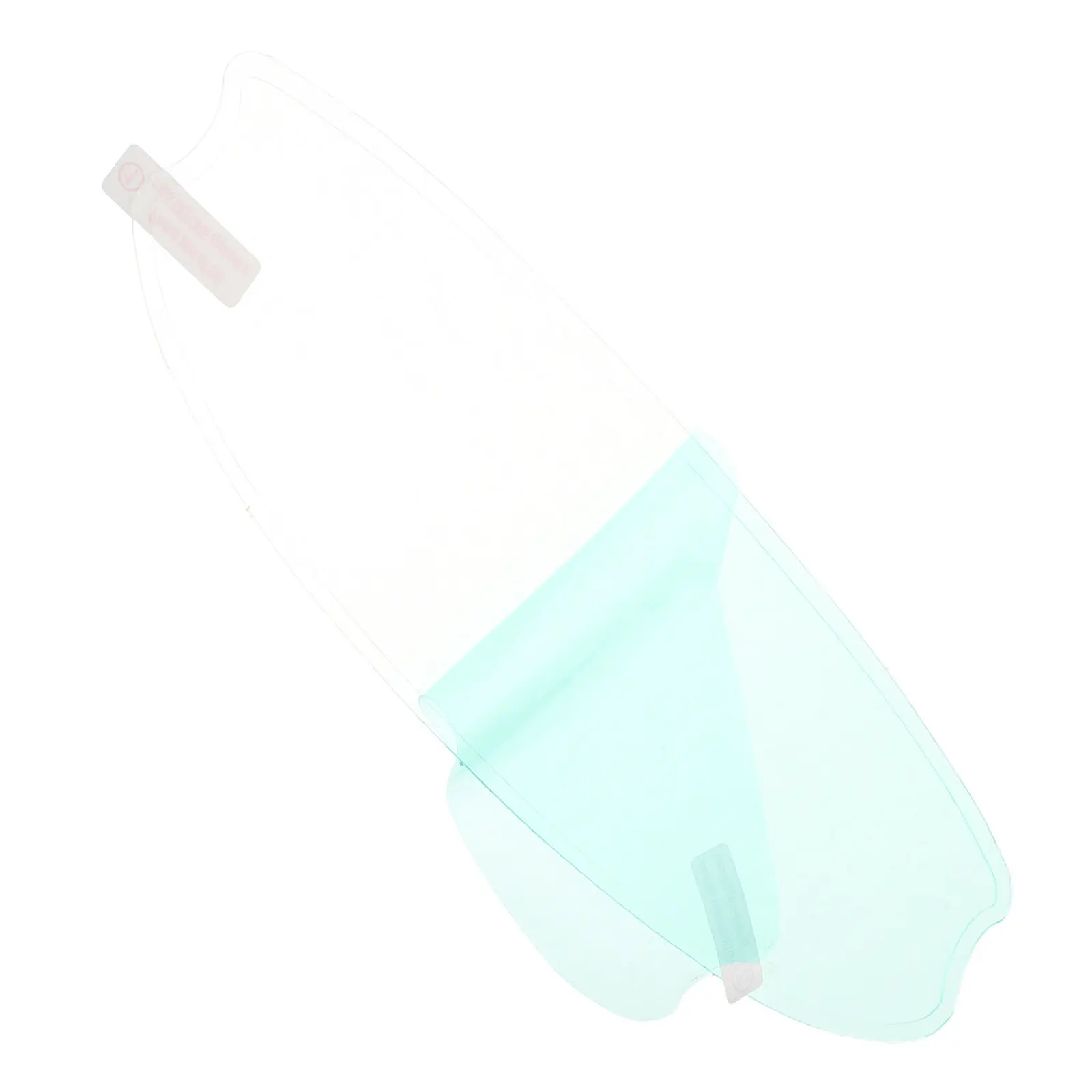 9x3 Inch Anti-Fog Visor Insert Film Clear Fog Resistant Motorcycle Accessory Waterproof High Transparency Pet