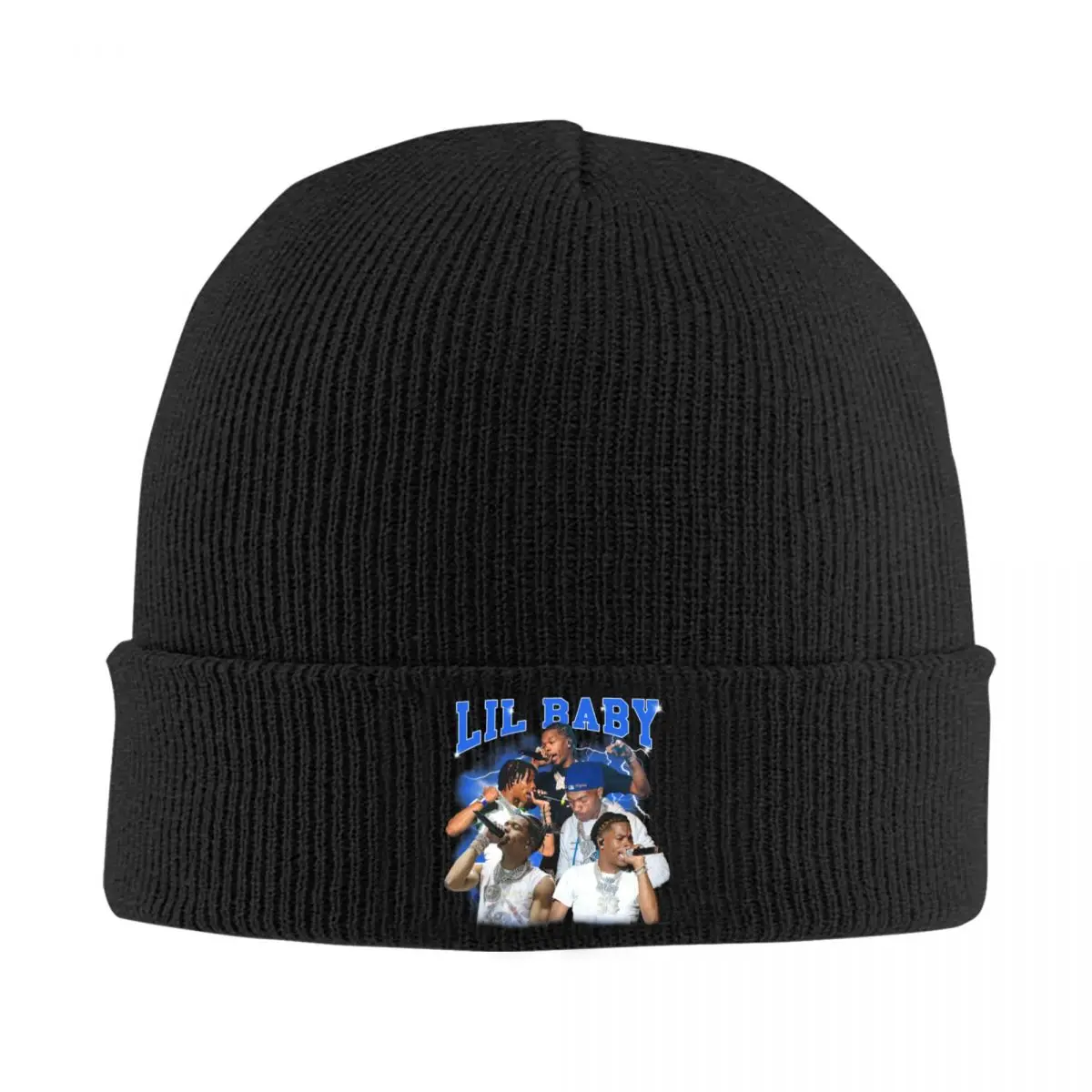 Lil Baby Hip Hop Fans Knitted Hats Fashion Decorate Anime Unisex Headwear Caps