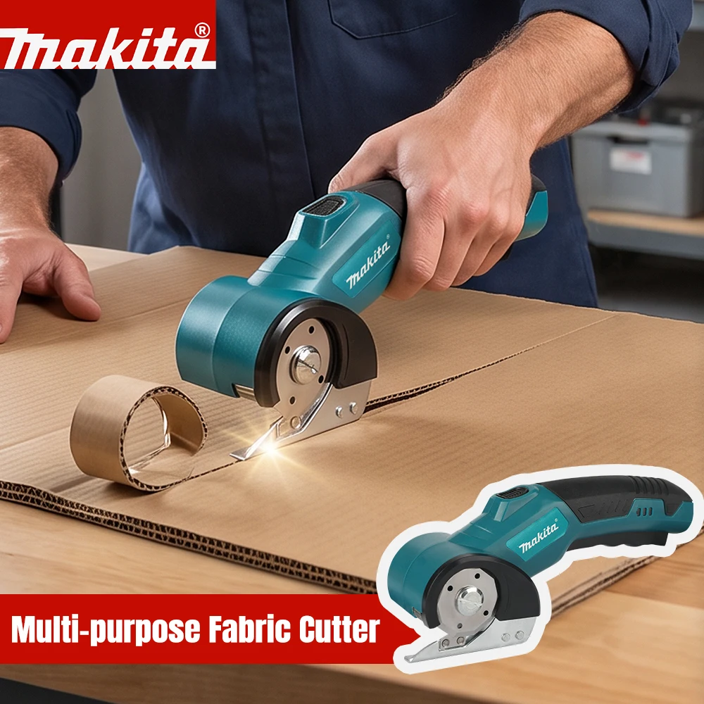For Makita CP730 Portable Electric Fabric Cutter, Rechargeable Multi-purpose Cutting Tool for Cloth, Leather and Canvas