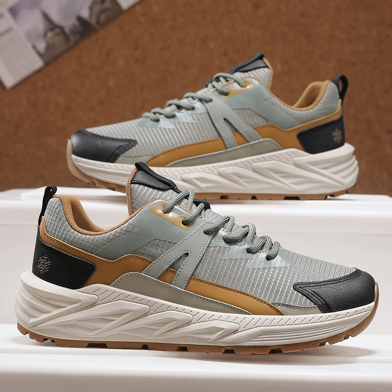 

Повседневные кроссовки, мужская дышащая спортивная обувь с низким берцем для мужчин, модная универсальная прогулочная обувь, модные мужские кроссовки, новинка 2023 года