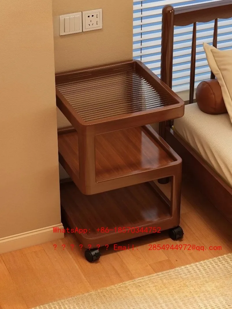 2026     Bedside Table Bedroom Small Removable Bedside Shelf Simple