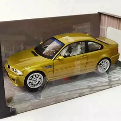 SOLIDO 1:18 Scale E46 M3 2000 Alloy Car Model Toy Collectible Ornament Souvenir Toys Cars