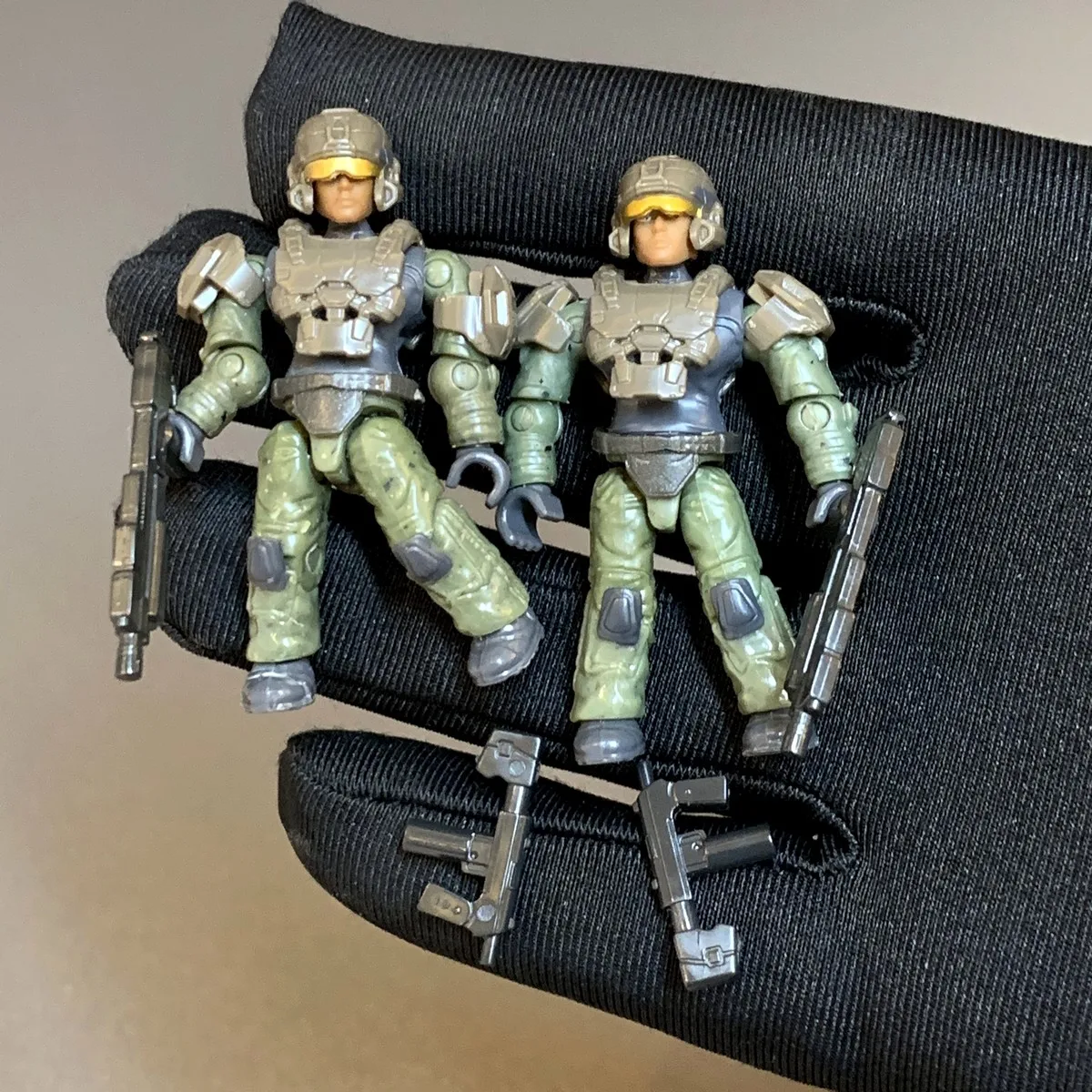 5X ميجا بلوكس كونستروكس ديفنس بوينت شو داون USNC أنثى البحرية تحصيل شخصيات الحركة الصغيرة وملحقاتها #3