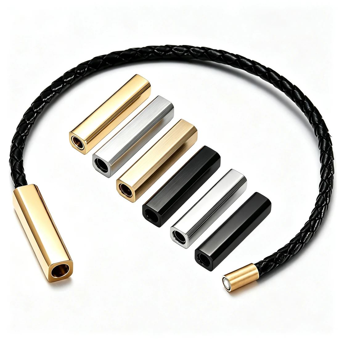 Jewelry Making Youtube - 10 stuks rechthoekige roestvrijstalen magnetische sluitingen