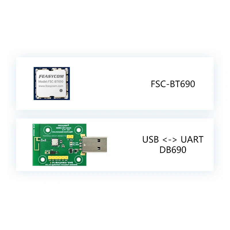 Super Mini Size 5.4mm DA14531 Wireless Bluetooth Development Board FSC-DB690