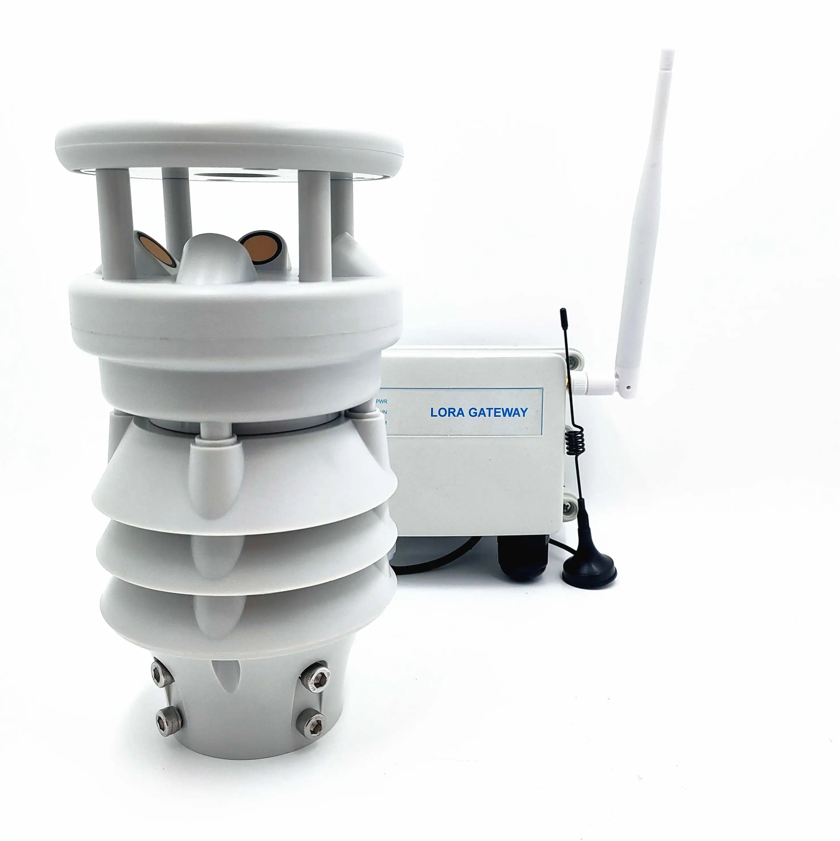 

Мини-многофункциональная беспроводная цифровая метеостанция 5-в-1 для сельского хозяйства и промышленности с автоматическим мостовым подключением