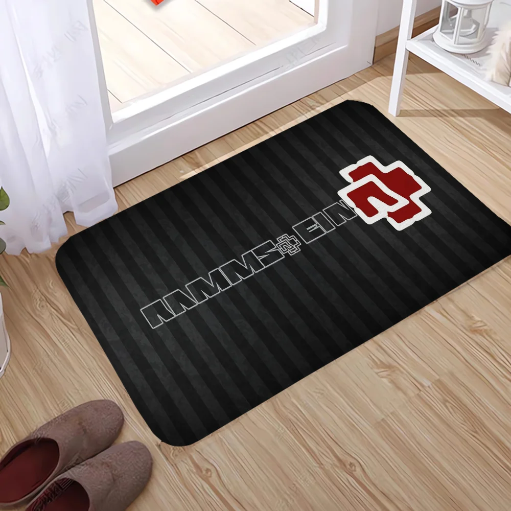 Customized R-RAMMSTEINS Goods for Home Decor Items Things to the Room Rug Doormats for Entrance Door Mat Floor Cute Carpet Foot