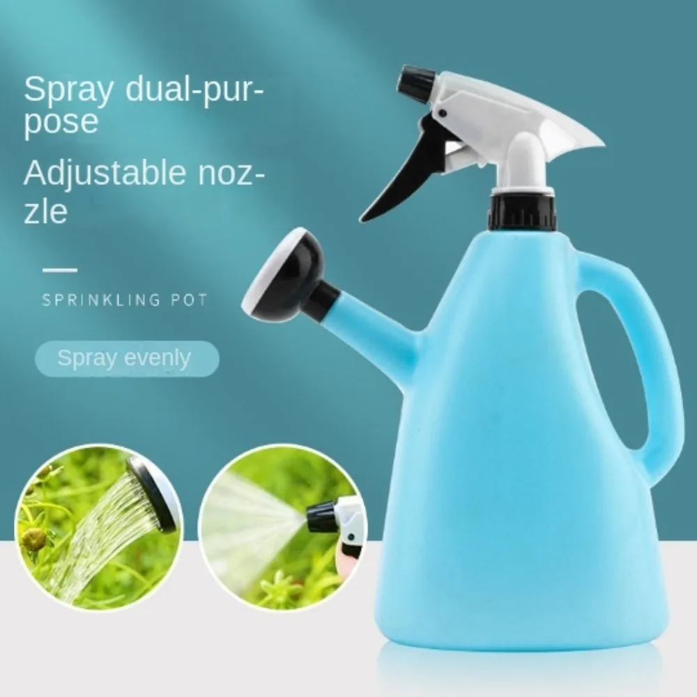 2 In 1 Watering Can Pot Garden Plants Adjustable Pressure Spray Water Kettle Plastic Indoor Flower Sprayer Watering Tool